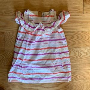 Janie and Jack cold shoulder dress